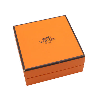 エルメス HERMES クリックH PM イエロー系×シルバー メタル エナメル ブレスレット Hブレス クリッククラック