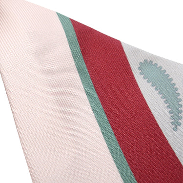 エルメス HERMES ツイリー グリペルル×ルージュH×ヴェールアマンド シルク スカーフ 【GUEPARDS BANDANA MULT/チーター バンダナ】