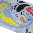 エルメス HERMES ツイリー ブルーシエル×ジョーヌヴィフ×レッド シルク スカーフ 【GUEPARDE BANDANA/チーター バンダナ】