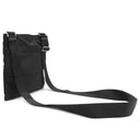 プラダ PRADA 三角ロゴ BT0741 ブラック ナイロン ショルダーバッグ シルバー金具 黒