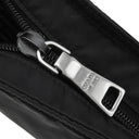 プラダ PRADA 三角ロゴ BT0741 ブラック ナイロン ショルダーバッグ シルバー金具 黒