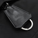 プラダ PRADA 三角ロゴ BT0741 ブラック ナイロン ショルダーバッグ シルバー金具 黒