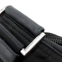 プラダ PRADA 三角ロゴ BT0741 ブラック ナイロン ショルダーバッグ シルバー金具 黒