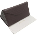 グッチ GUCCI インターロッキング ハートロゴ バタフライシェイプ 62□13 GG3525KS ブラウン プラスチック サングラス ゴールド金具 茶 アジアンフィット