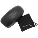 サルヴァトーレ・フェラガモ Salvatore Ferragamo オーバル 59□16 SF713SA ブラック プラスチック サングラス ゴールド金具 黒 アジアンフィット