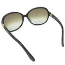 サルヴァトーレ・フェラガモ Salvatore Ferragamo オーバル 59□16 SF713SA ブラック プラスチック サングラス ゴールド金具 黒 アジアンフィット