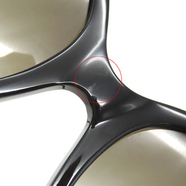 サルヴァトーレ・フェラガモ Salvatore Ferragamo オーバル 59□16 SF713SA ブラック プラスチック サングラス ゴールド金具 黒 アジアンフィット