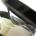 サルヴァトーレ・フェラガモ Salvatore Ferragamo オーバル 59□16 SF713SA ブラック プラスチック サングラス ゴールド金具 黒 アジアンフィット