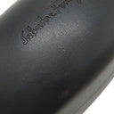 サルヴァトーレ・フェラガモ Salvatore Ferragamo オーバル 59□16 SF713SA ブラック プラスチック サングラス ゴールド金具 黒 アジアンフィット