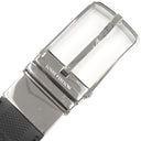 ルイヴィトン LOUIS VUITTON サンチュール ボストン 85/34 M9674 ノワール ダミエアンフィニ #85 ベルト シルバー金具 黒