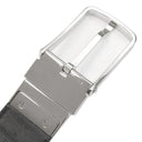 ルイヴィトン LOUIS VUITTON サンチュール ボストン 85/34 M9674 ノワール ダミエアンフィニ #85 ベルト シルバー金具 黒