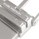 ルイヴィトン LOUIS VUITTON サンチュール ボストン 85/34 M9674 ノワール ダミエアンフィニ #85 ベルト シルバー金具 黒