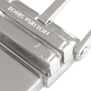 ルイヴィトン LOUIS VUITTON サンチュール ボストン 85/34 M9674 ノワール ダミエアンフィニ #85 ベルト シルバー金具 黒