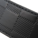 ルイヴィトン LOUIS VUITTON サンチュール ボストン 85/34 M9674 ノワール ダミエアンフィニ #85 ベルト シルバー金具 黒