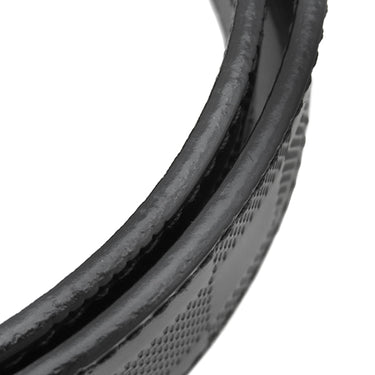 ルイヴィトン LOUIS VUITTON サンチュール ボストン 85/34 M9674 ノワール ダミエアンフィニ #85 ベルト シルバー金具 黒