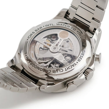 腕時計 IWC IWC ポルトギーゼ ヨットクラブ クロノグラフ IW390701 自動巻き メンズ ブルー 青 デイト スモールセコンド