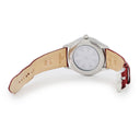 腕時計 オメガ OMEGA デ ヴィル トレゾア 428.18.36.60.04.002 クオーツ レディース 純正ダイヤ シルバー レッド