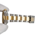 腕時計 ロレックス ROLEX デイトジャスト ターノグラフ 116263 自動巻き メンズ D番 K18YG×SS コンビ ホワイト バー 緑針 日本限定