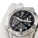 腕時計 ブレゲ BREGUET トランスアトランティック タイプXX 3820ST 自動巻き メンズ ブラック コインエッジ クロノグラフ アラビア