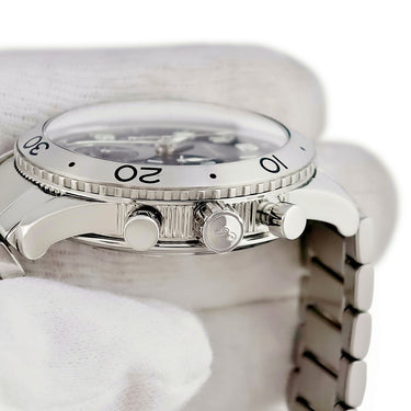 腕時計 ブレゲ BREGUET トランスアトランティック タイプXX 3820ST 自動巻き メンズ ブラック コインエッジ クロノグラフ アラビア