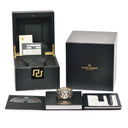 腕時計 ロジェデュブイ ROGER DUBUIS モネガスク クロノグラフ DBMG0004 自動巻き メンズ K18PG無垢 シルバー タキメーター