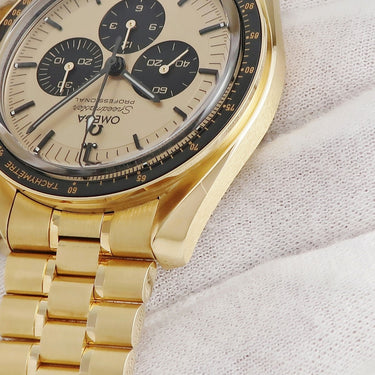 腕時計 オメガ OMEGA スピードマスター ムーンウォッチ プロフェッショナル クロノ 310.60.42.50.99.002 手巻き メンズ 新同品 YG
