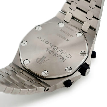 腕時計 オーデマピゲ AUDEMARS PIGUET ロイヤルオーク オフショア クロノグラフ 25721TI.OO.1000TI.06.A 自動巻き メンズ ブラック デイト