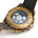 腕時計 コルム CORUM アドミラルズカップ クロノグラフ 116.200.53/0F62 AW01 自動巻き メンズ ブロンズ 12角形 ウッド 信号旗