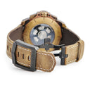 腕時計 コルム CORUM アドミラルズカップ クロノグラフ 116.200.53/0F62 AW01 自動巻き メンズ ブロンズ 12角形 ウッド 信号旗