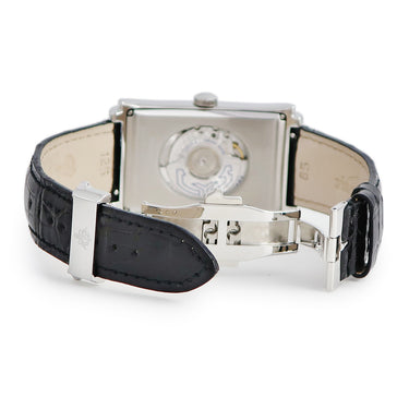 腕時計 クエルボ・イ・ソブリノス CUERVO Y SOBRINOS プロミネンテ ハバナ A1012 自動巻き メンズ デイト ブラック 黒 ローマン