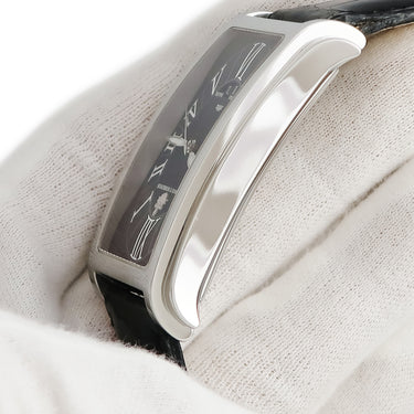 腕時計 クエルボ・イ・ソブリノス CUERVO Y SOBRINOS プロミネンテ ハバナ A1012 自動巻き メンズ デイト ブラック 黒 ローマン