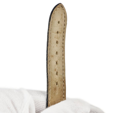 腕時計 カルティエ Cartier クーガー LM クロノリフレックス W3500851 クオーツ メンズ レディース K18YG無垢 ブラック 黒 デイト