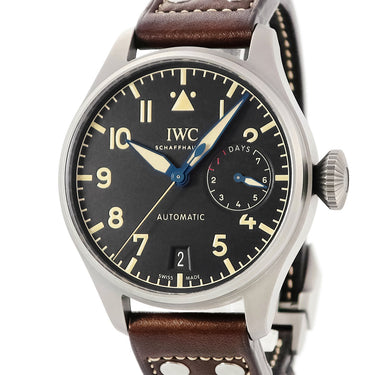 腕時計 IWC IWC ビッグパイロット ヘリテージ IW501004 自動巻き メンズ ブラック パワーインジケーター