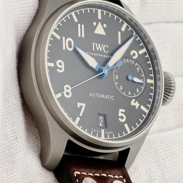 腕時計 IWC IWC ビッグパイロット ヘリテージ IW501004 自動巻き メンズ ブラック パワーインジケーター