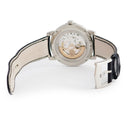 腕時計 ハリーウィンストン Harry Winston ミッドナイト 450MA42WLW 自動巻き メンズ K18WG無垢 デイト シルバー バー ラウンド