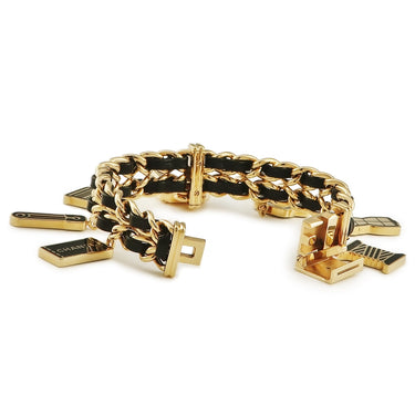 腕時計 シャネル CHANEL プルミエール チャーム クチュール H9859 クオーツ レディース ブラック 黒 チェーン 編み込み 限定