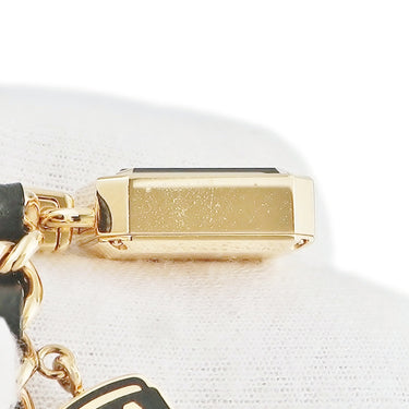 腕時計 シャネル CHANEL プルミエール チャーム クチュール H9859 クオーツ レディース ブラック 黒 チェーン 編み込み 限定