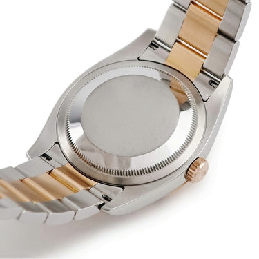 腕時計 ロレックス ROLEX デイトジャスト ターノグラフ 116261 F番 自動巻き メンズ F番 K18PG×SS コンビ 回転ベゼル オイスターブレス