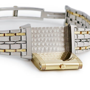 腕時計 ジャガールクルト JAEGER LECOULTRE レベルソ クラシック 250.5.86 手巻き メンズ K18YG×SS コンビ 回転 ヴィンテージ