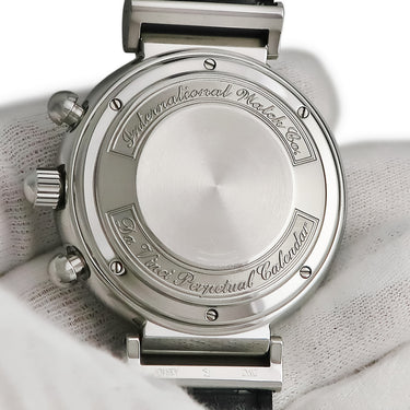腕時計 IWC IWC ダ ヴィンチ パーペチュアルカレンダー クロノグラフ IW375803 自動巻き メンズ 永久カレンダー ムーンフェイズ