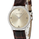 腕時計 ジャガールクルト JAEGER LECOULTRE マスターウルトラスリム 145.8.79.S 手巻き メンズ 純正ダイヤ シャンパンゴールド ウルトラシン