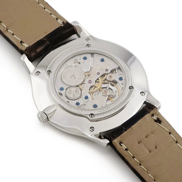 腕時計 ジャガールクルト JAEGER LECOULTRE マスターウルトラスリム 145.8.79.S 手巻き メンズ 純正ダイヤ シャンパンゴールド ウルトラシン