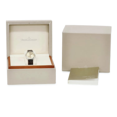 腕時計 ジャガールクルト JAEGER LECOULTRE マスターウルトラスリム 145.8.79.S 手巻き メンズ 純正ダイヤ シャンパンゴールド ウルトラシン