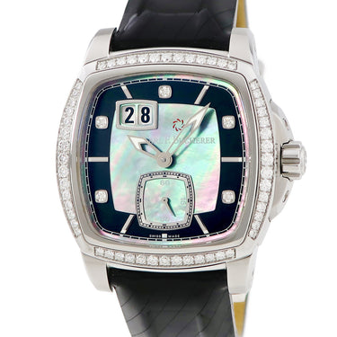 腕時計 カール F ブヘラ Carl F. Bucherer パトラビ エボテック ビッグデイト 00.10628.08.87.11 自動巻き メンズ 純正ダイヤ ブラック シェル