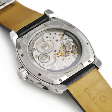腕時計 カール F ブヘラ Carl F. Bucherer パトラビ エボテック ビッグデイト 00.10628.08.87.11 自動巻き メンズ 純正ダイヤ ブラック シェル