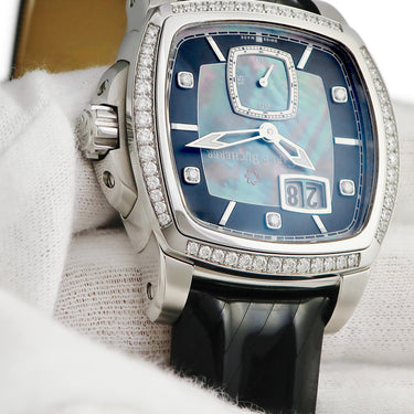 腕時計 カール F ブヘラ Carl F. Bucherer パトラビ エボテック ビッグデイト 00.10628.08.87.11 自動巻き メンズ 純正ダイヤ ブラック シェル