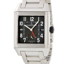 腕時計 ジャガールクルト JAEGER LECOULTRE レベルソ スクアドラ ホームタイム Q700867P 自動巻き メンズ ブラック デイト GMT