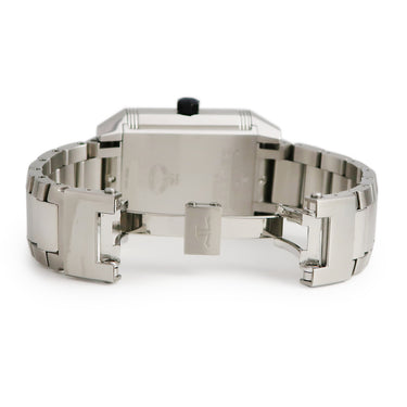 腕時計 ジャガールクルト JAEGER LECOULTRE レベルソ スクアドラ ホームタイム Q700867P 自動巻き メンズ ブラック デイト GMT