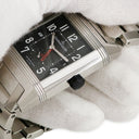 腕時計 ジャガールクルト JAEGER LECOULTRE レベルソ スクアドラ ホームタイム Q700867P 自動巻き メンズ ブラック デイト GMT