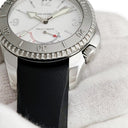 腕時計 ジラールペルゴ GIRARD PERREGAUX シーホーク2 4992 自動巻き メンズ 4時位置リューズ パワーリザーブ ホワイト 逆回転防止ベゼル